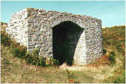 The kiln at Penmaen, Gower