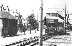 Mumbles Train arriving at the West Cross and Norton Road stations
