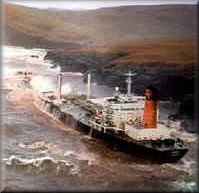 The MV Braer Oil Tanker