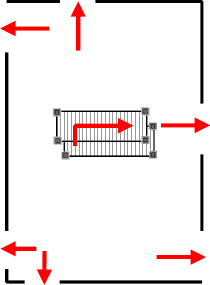 A plan of the Staircase Hall