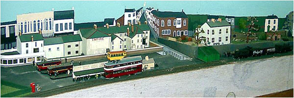 Working layout of the Mumbles Railway on public display at the